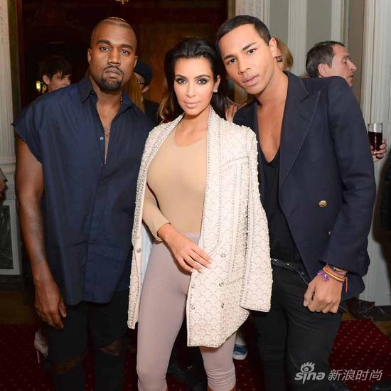 Olivier Rousteing与他的明星朋友