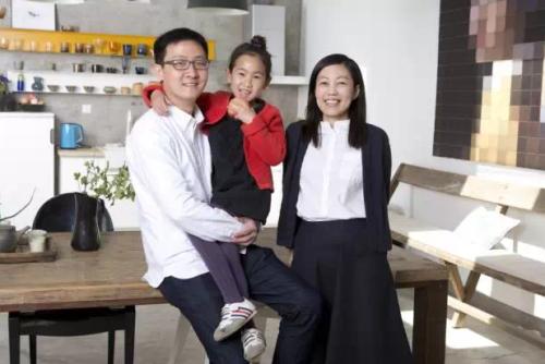 幸福的一家三口