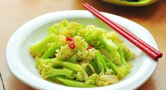 清炒菜花