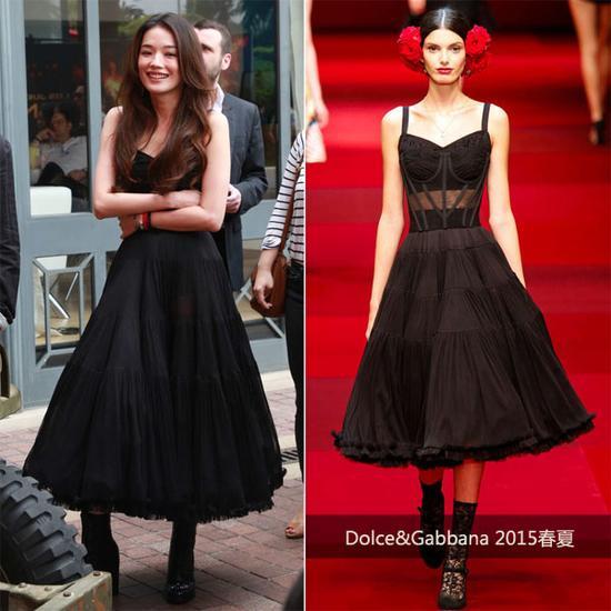 舒淇身穿Dolce&Gabbana 初夏《鬼吹灯之寻龙诀》发布会