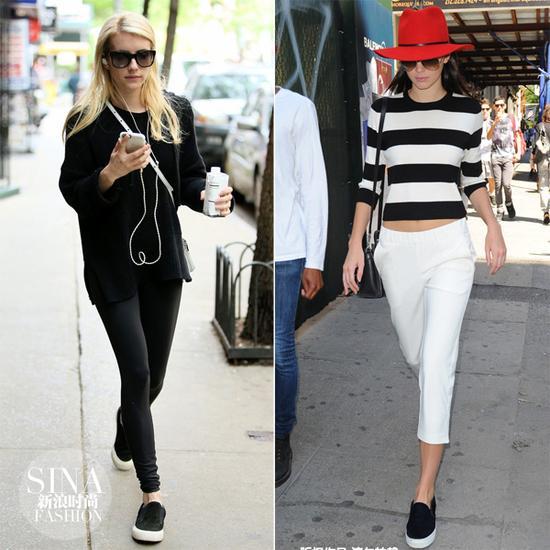 左:艾玛-罗伯茨(Emma Roberts) 右:肯达尔-詹娜(Kendall Jenner)