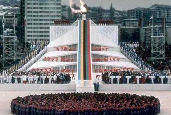 1984年南斯拉夫萨拉热窝冬奥会开幕式