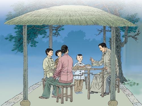 《落花生》