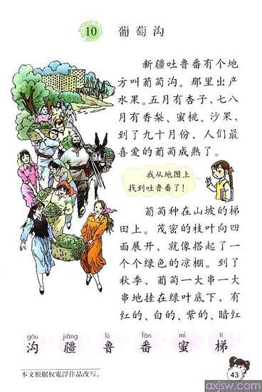 《葡萄沟》里的葡萄