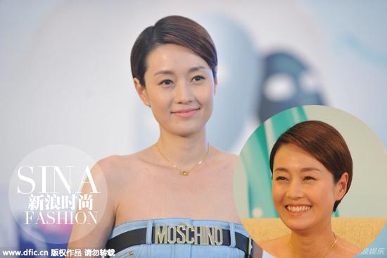稍显眼袋、牙齿偏黄