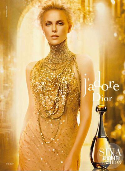 查理兹-塞隆代言J'adore Dior