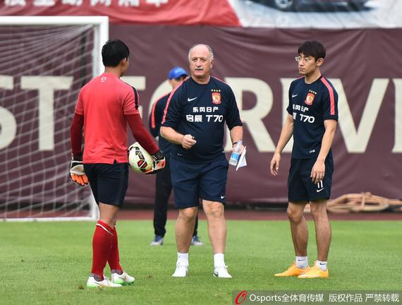 斯科拉里上任带领恒大备战训练