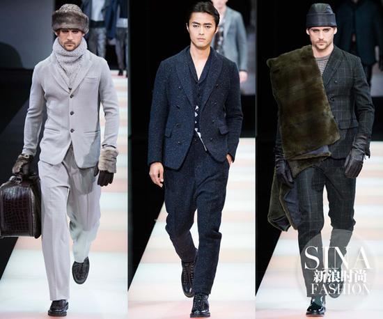 Giorgio Armani 2015秋冬男装