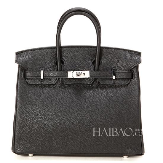 爱马仕“柏金”包 (Hermes Birkin) 黑色手袋