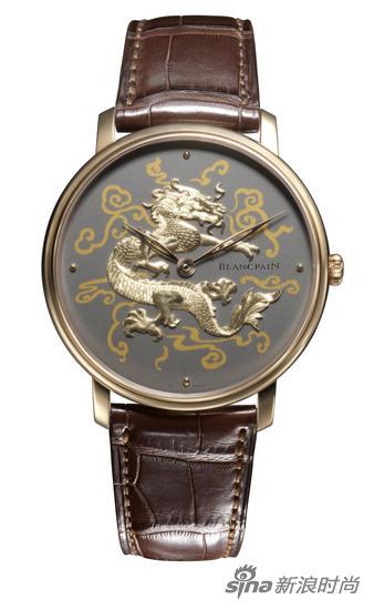BLANCPAIN宝珀大马士革金雕工艺腕表