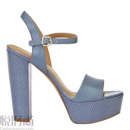 Nine West 蓝色高跟凉鞋 $99