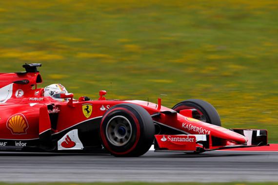 F1奥地利站第3次练习：维泰尔最快