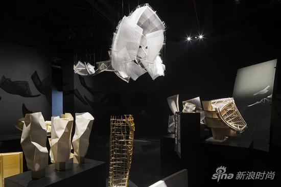 巴黎路易威登基金会建筑设计与建造展厅-黑房间