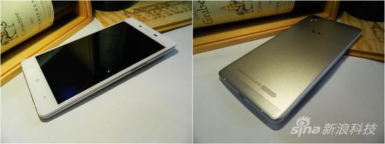 OPPO R7 机身正反面