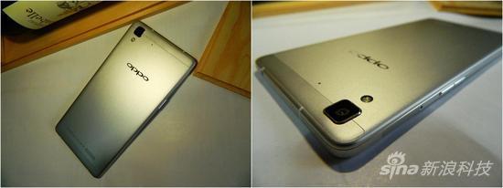 OPPO R7 背部特写