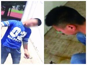 南京浦口区初一男生被逼自扇耳光,被迫吸食大便。