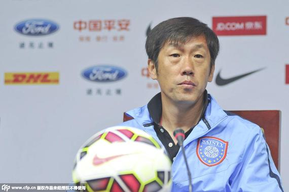 高洪波:上港实力强于舜天 不能仅靠外援出色发