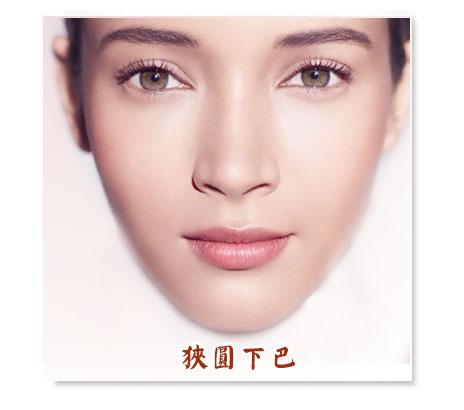 狭圆下巴(图片来源于作者)