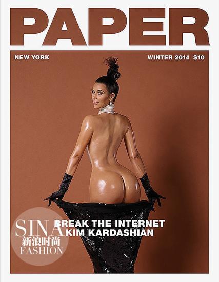 卡戴珊Paper杂志封面