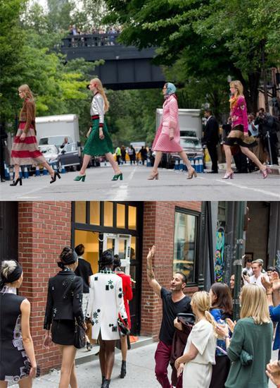 Gucci Resort 2016(上)Marc Jacobs Resort 2016(下)