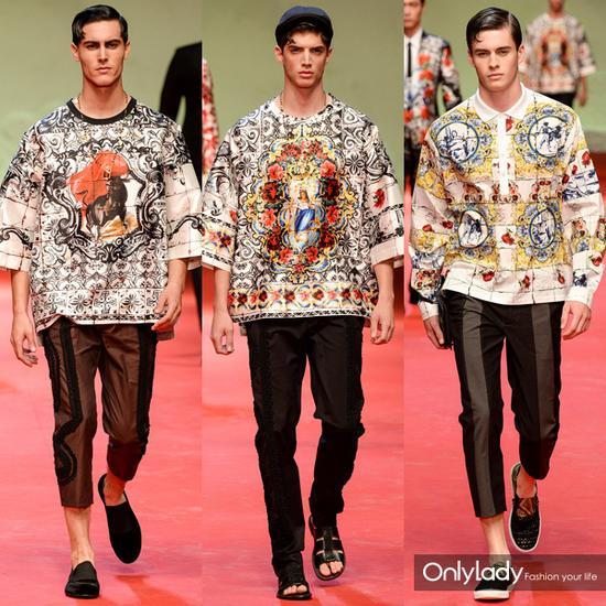 Dolce&Gabbana2015春夏男装系列