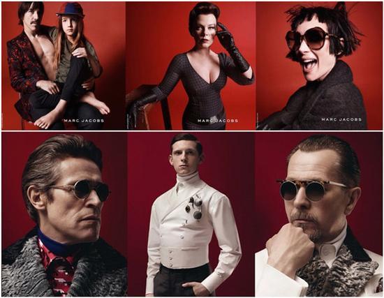 Marc Jacobs in 2015 (上) vs Prada in 2012(下)