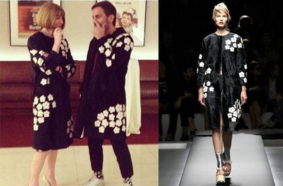 Marc Jacobs & Anna Wintour in Prada Spring 2013
