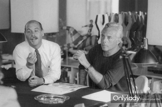 Giorgio Armani &Sergio Galeotti