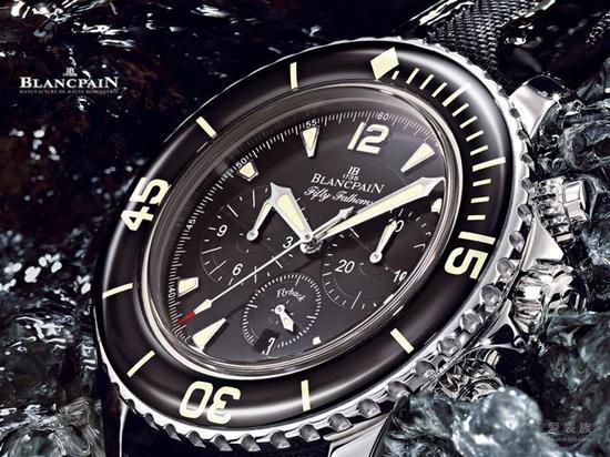 宝珀Fifty Fathoms Flyback Chronograph
