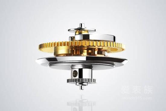 劳力士4130机芯内的垂直离合系统