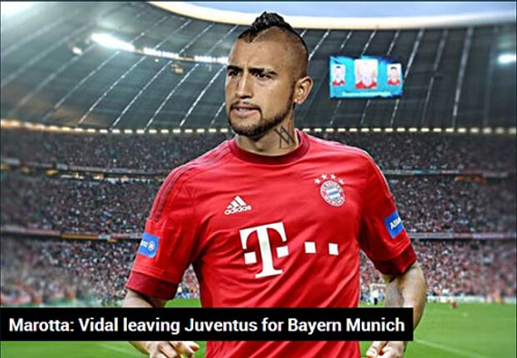 看来比达尔真的要去拜仁了