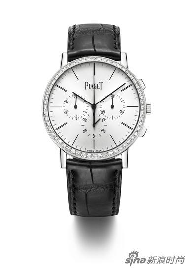 伯爵Piaget Altiplano 计时腕表 采用18K白金