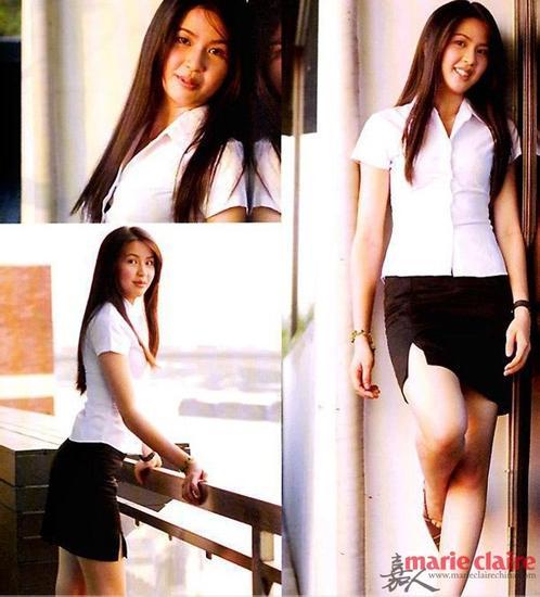改版之后,女生校服变成了这样