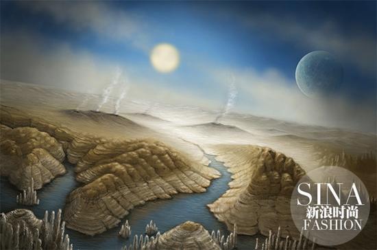 艺术家绘制的开普勒-425b星球