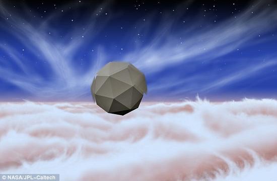 美国宇航局正在研发一种风动力探测机器人用于探测木星。风动力机器人可以从木星湍急的大气中获取风能并转化为自身的动力来源。艺术构想图:本图展示了一种可能的设计方案,它采用多面体的构造,通过吸取能量进行旋转,并保持悬浮状态。