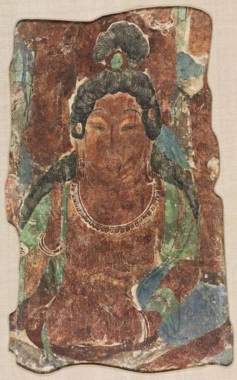 现藏于哈佛艺术博物馆(Harvard Art Museums)的敦煌莫高窟壁画