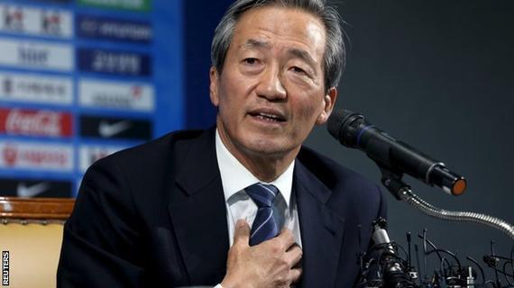 郑梦准正式宣布竞选FIFA主席