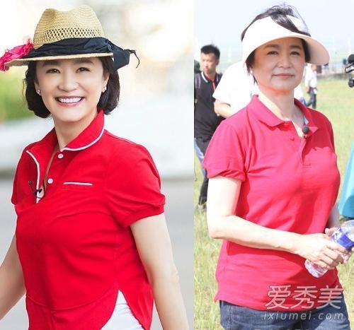 林青霞PS前后对比照