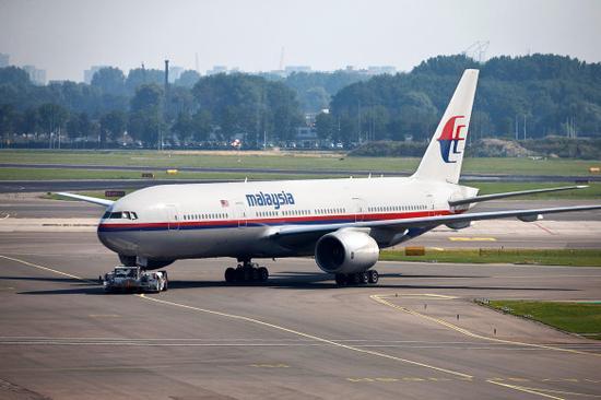 马来西亚航空公司一架波音777型客机,与2014年3月8日失联的MH370客机极为相似。