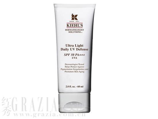 Kiehl's清爽防晒隔离乳