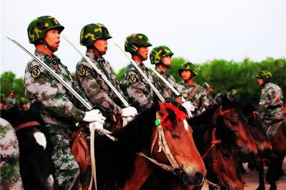 中国骑兵部队