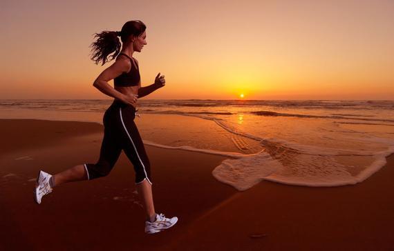 晨跑可促进新陈代谢。