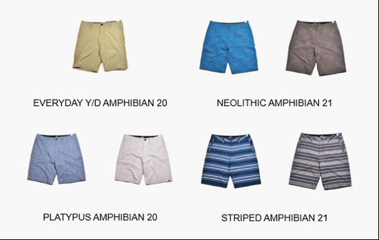 AMPHIBIAN BOARDSHORTS