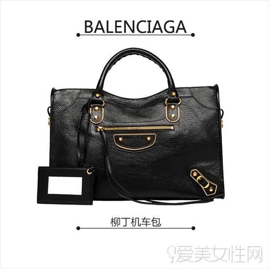 BALENCIAGA机车包最易掉色