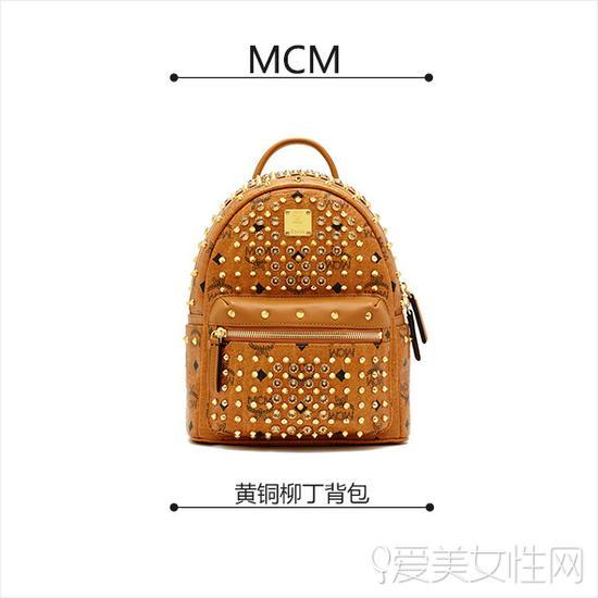 MCM柳丁双肩包最易被染色