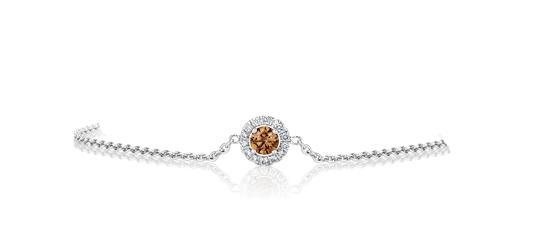 De Beers AURA 香槟色美钻手链1