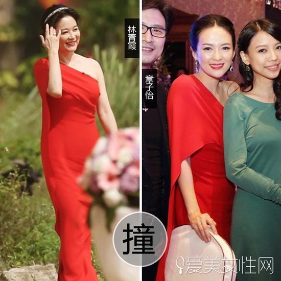 Ralph Lauren羊年新春系列单肩红色礼服