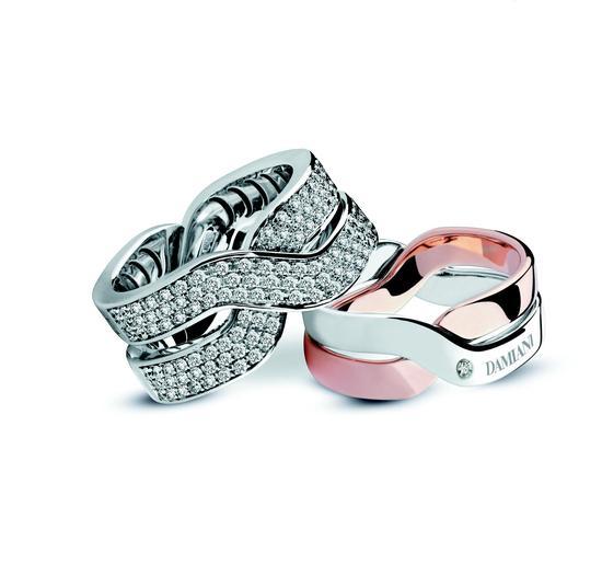 Damiani - Baci系列钻石戒指
