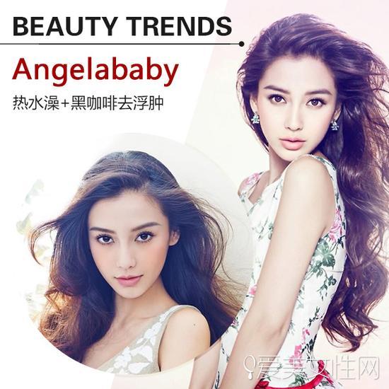 Angelababy精致立体小脸十分上镜