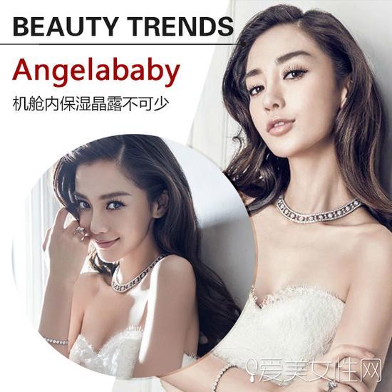 模特出身的Angelababy
